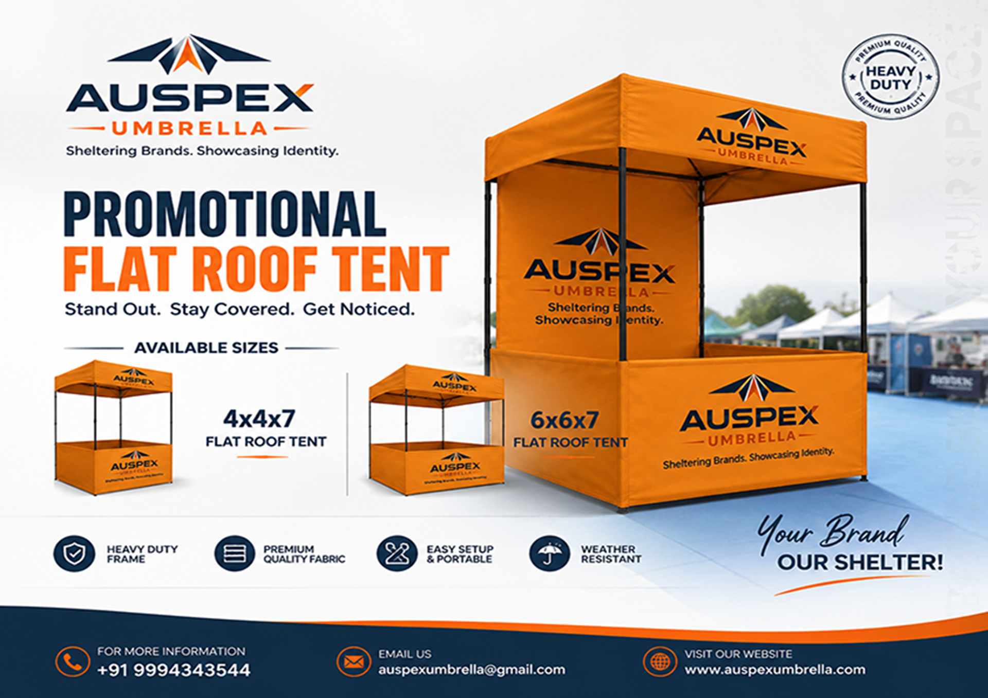 Flat Roof Tent